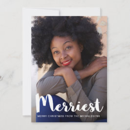 Cartão De Festividades O melhor Natal da Rússia Botânica Verde