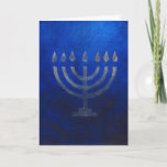 Cartão De Festividades O Menorah<br><div class="desc">Happy Chanukah</div>