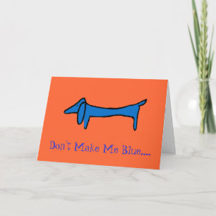 Cartão De Festividades O Namorados Dachshund