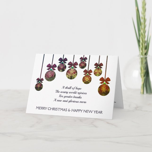 Cartão De Festividades O Natal Cristão da Noite (Frente)