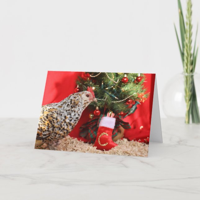 Cartão De Festividades O Natal de Clementine (Frente)