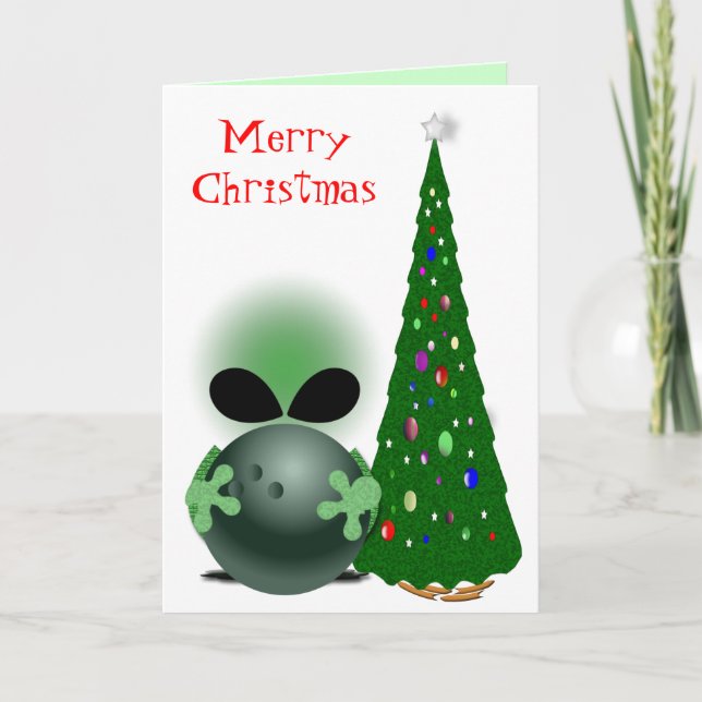 Cartão De Festividades O Natal do jogador (Frente)