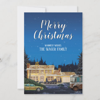 Cartão De Festividades O Natal do National Lampoon