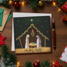 Ó Noite Santa Manjedoura Natal Inspiração