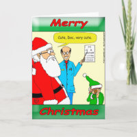 o papai noel x80 vai ao doutor de olho