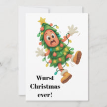 O pior Natal de todos! Salame personalizado engraç