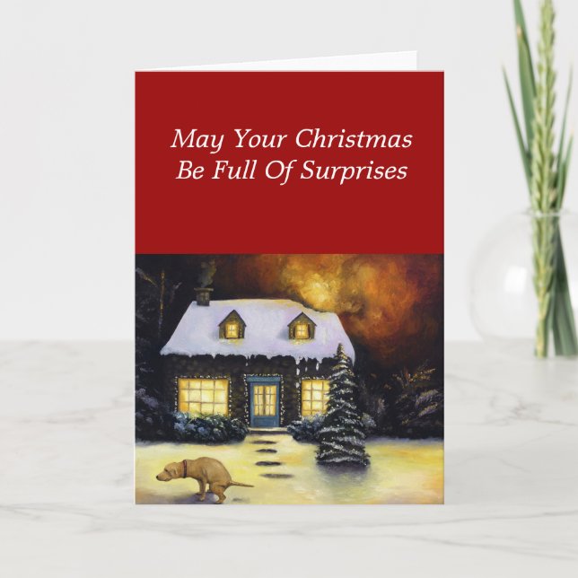 Cartão De Festividades O Pior Pesadelo de Kinkade (Frente)