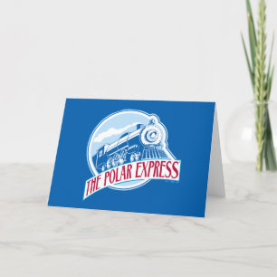 Cartão De Festividades O Polar Express   Insígnia de Trem
