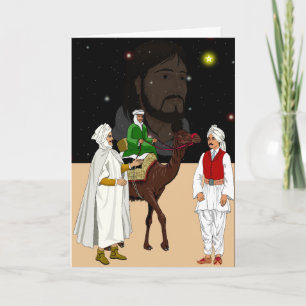 Cartão De Festividades O que os 3 reis viram