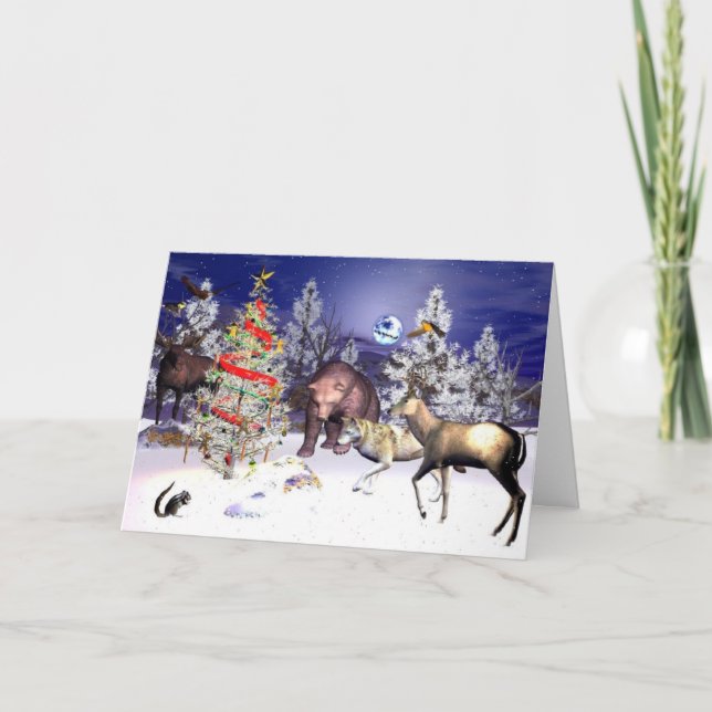 Cartão De Festividades O recolhimento (Frente)