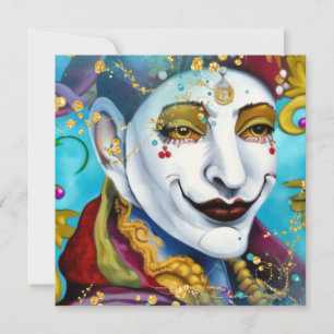 Cartão De Festividades O Tolo