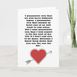 Cartão De Festividades O único que você sabe o caminho para o meu feriado