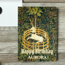 O Unicórnio da Fantasia da Cativeiro, Aniversário