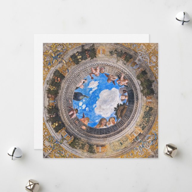 Cartão De Festividades Oculus, Câmara Bridal, Câmera Picta (Frente/Verso In Situ)