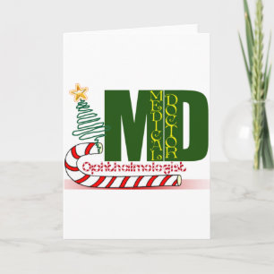 CARTÃO DE FESTIVIDADES OFTALMOLOGISTA DE NATAL