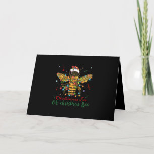 Cartão De Festividades Oh Abelha de Natal   Oh Abelha de Natal