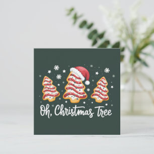 Cartão De Festividades Oh, Árvore de Natal Feliz Natal Debbie Cookie