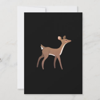 Cartão De Festividades Oh Deer Me Whimsical Creative Design
