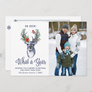 Cartão De Festividades Oh Veado Que Feliz Natal FOTO