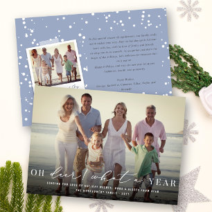 Cartão De Festividades Oh Veado Que Foto Moderna Da Tipografia Simples De