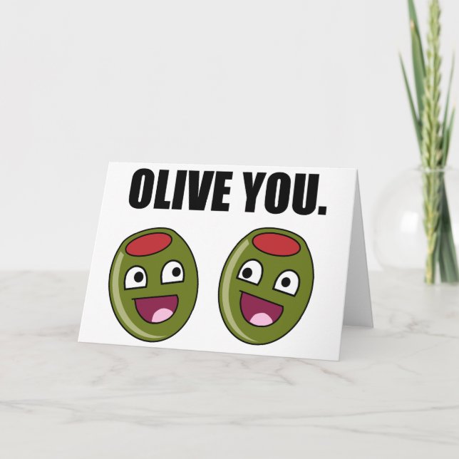 CARTÃO DE FESTIVIDADES OLIVE PUN (Frente)