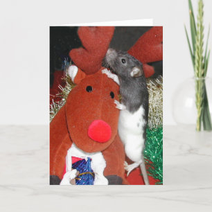 Cartão De Festividades Oliver meets Rudolf