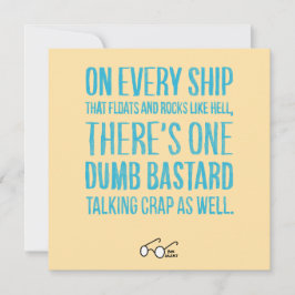 Cartão De Festividades On Every Ship