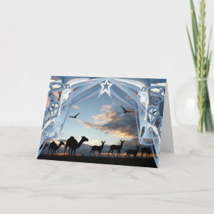 Cartão De Festividades On the way to Bethlehem