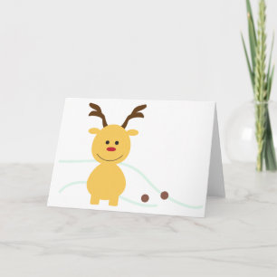 Cartão De Festividades Onde está o meu baggie de plástico?
