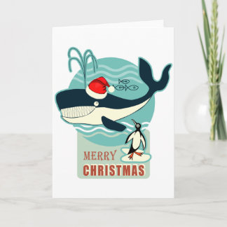 Cartão De Festividades Onde está o Papai Noel?