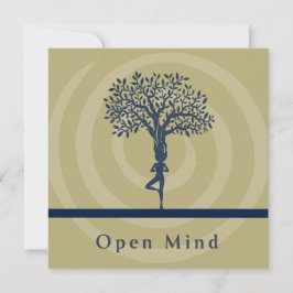 Cartão De Festividades Open Mind Art Card