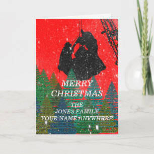 CARTÃO DE FESTIVIDADES OPERADOR DE ENGENHEIRO DE EXPLORAÇÃO DE NATAL DE M