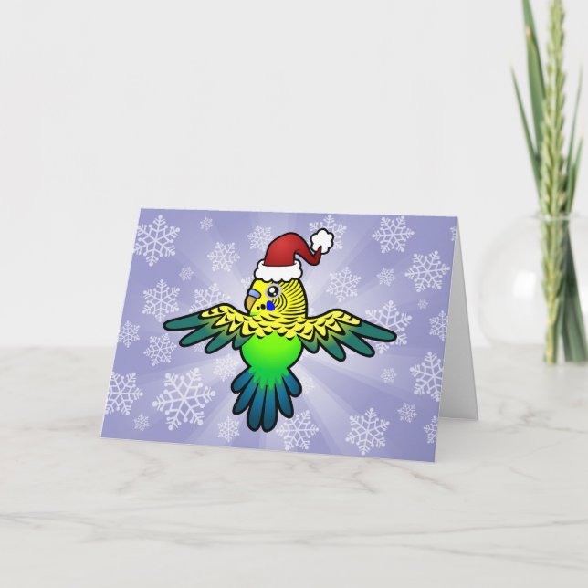 Cartão De Festividades Orçamento do Natal (Frente)
