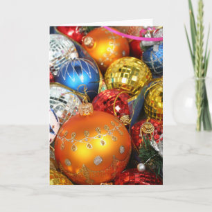 Cartão De Festividades Ornamento
