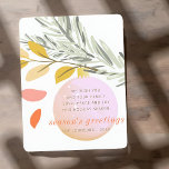 Cartão De Festividades Ornamento de Neve de inverno Moderno em Pine<br><div class="desc">Design é composto pelo Ornamento de Neve de inverno de Natal em Pine

Disponível aqui:http://www.zazzle.com/store/selectpartysupplies</div>