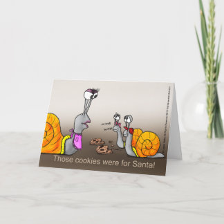 Cartão De Festividades Os biscoitos do papai noel