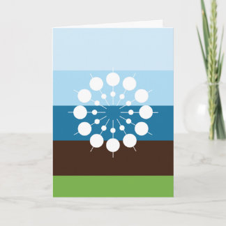 Cartão De Festividades Os cumprimentos da estação