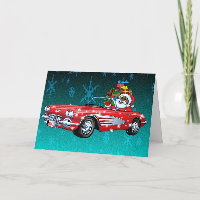 Cartão De Festividades Os cumprimentos da estação! (Frente)