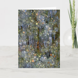 Cartão De Festividades Os diamantes do inverno