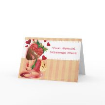 Os doces do tempo de Olde mergulharam morangos