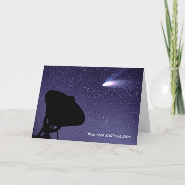 Cartão De Festividades Os homens sábios ainda procuram-no (Frente)