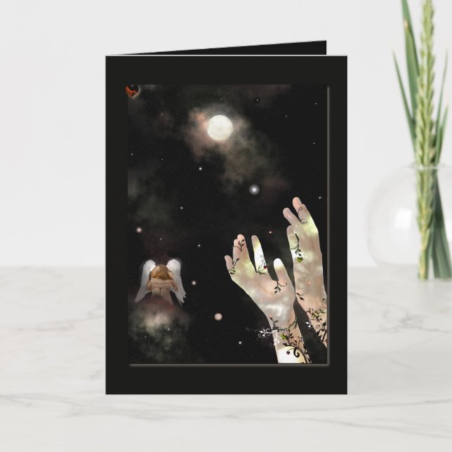 Cartão De Festividades Ostara! (Frente)