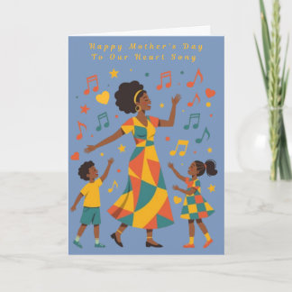 Cartão De Festividades Our Heart Song Mother's Day Card