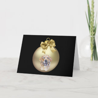 Cartão De Festividades Ouro