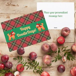 Cartão De Festividades Ouro de porta de xadrez - Cachorro amarelo persona