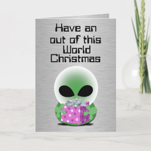 Cartão De Festividades Out of this World Christmas