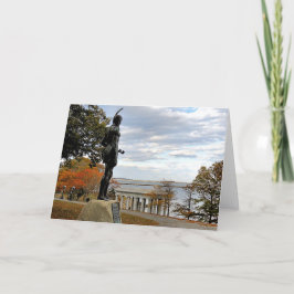 Cartão De Festividades Outono em Cole's Hill, Plymouth MÃE Card