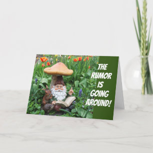 CARTÃO DE FESTIVIDADES OUVIU VOCÊ FAZER O HUMOR DE NATAL *NAUGHTY LIST*