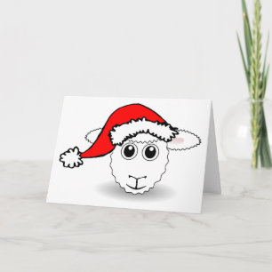 Cartão De Festividades Ovinos papais noeis