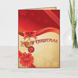 Cartão De Festividades Pacote do Natal